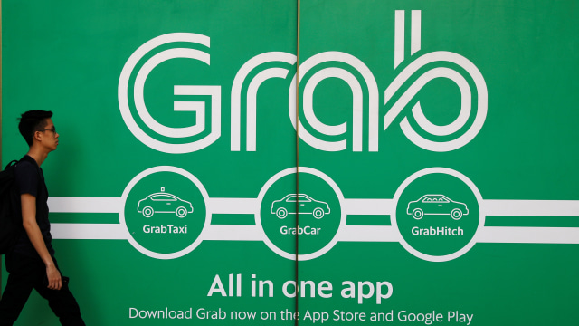 Kantor Grab di Singapura. (Foto: REUTERS/Edgar Su)
