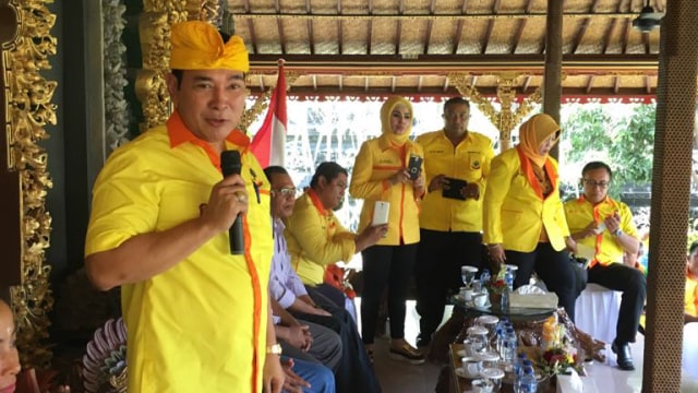 Tommy Soeharto hadiri acara di Bali (Foto: dok. Erwin Kallo)