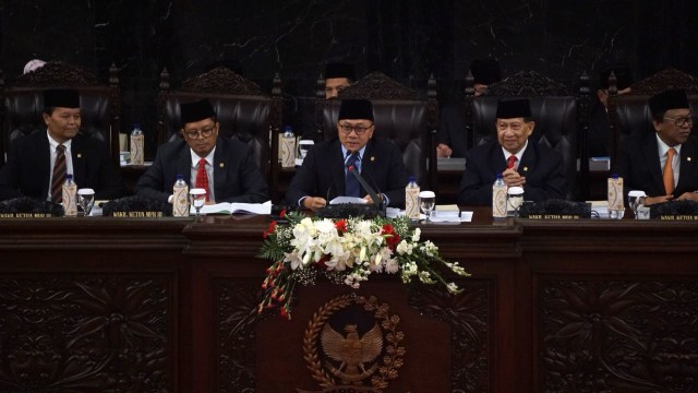 Pimpinan MPR RI Foto: Fanny Kusumawardhani/kumparan