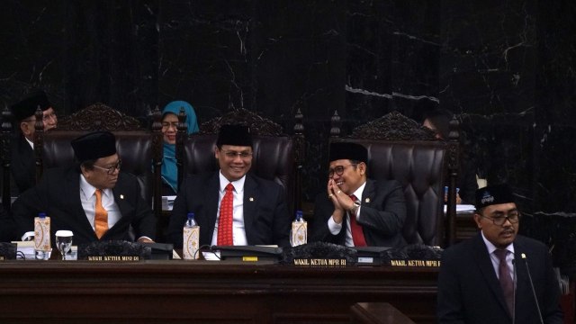 Pimpinan MPR RI (Foto: Fanny Kusumawardhani/kumparan)
