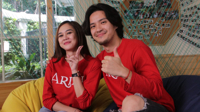 Cast Film Arini, Aura Kasih dan Morgan Oey (Foto: Iqbal Firdaus/kumparan)