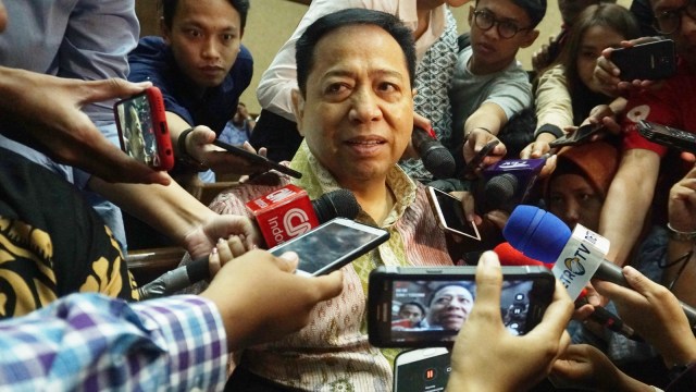 Setya Novanto di Pengadilan Tipikor (Foto: Iqbal Firdaus/kumparan)