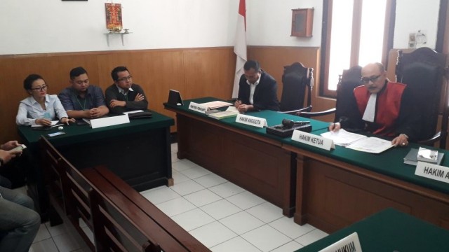 Sidang Pra Peradilan ZA  (Foto: Phaksy Sukowati/kumparan)