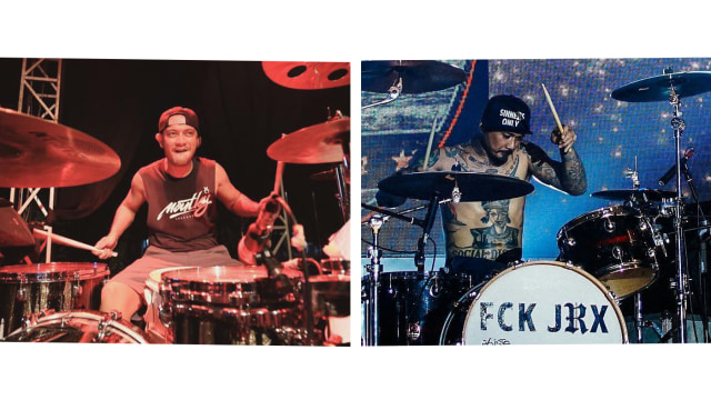 Eno NTRL dan Jerinx (Foto: Instagram  eno_ntrl @sid_official)