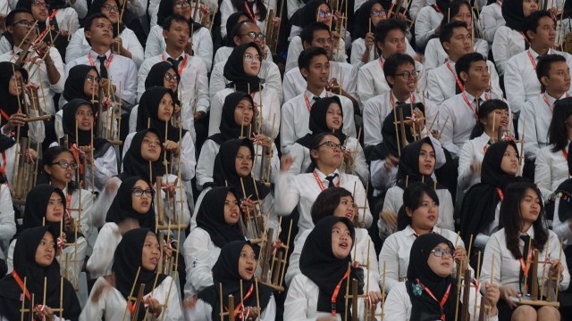 Presidential Lecture di Istora Senayan (Foto: Fitra Andrianto/kumparan)