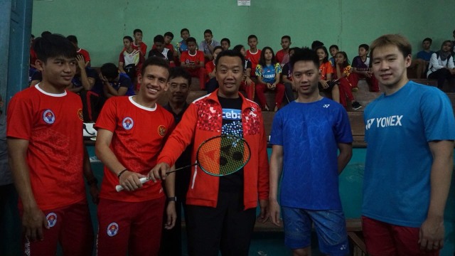 Menpora di Sekolah Khusus Olahraga Ragunan (Foto: Fanny Kusumawardhani/kumparan)