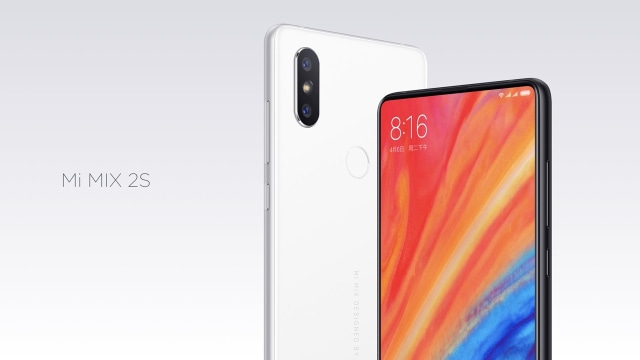 Ponsel Xiaomi Mi Mix 2S. (Foto: Xiaomi)