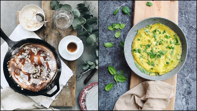 Sajian pancake dari berbagai negara (Foto:  Instagram @windmilldreams & @glicerinia)