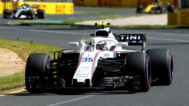 Aksi Sirotkin di Melbourne Park. (Foto: REUTERS/Brandon Malone)