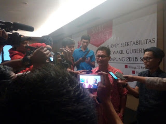 Survey SMRC Arinal-Nunik Paling Tinggi 