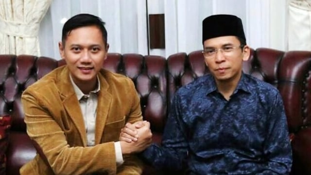 AHY dan TGB (Foto: Instagram/@agusyudhoyono)