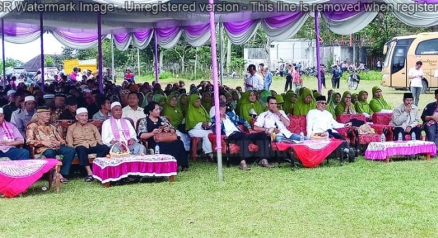 INGIN PERUBAHAN, WARGA MUARA ENIM PILIH HDMY