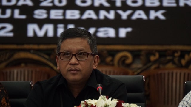 Sekjen Partai PDIP, Hasto Kristiyanto. (Foto: Fitra Andrianto/kumparan)