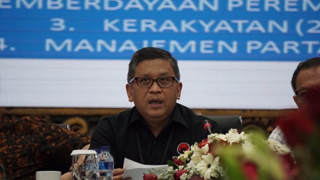 Sekjen Partai PDIP, Hasto Kristiyanto. (Foto: Fitra Andrianto/kumparan)