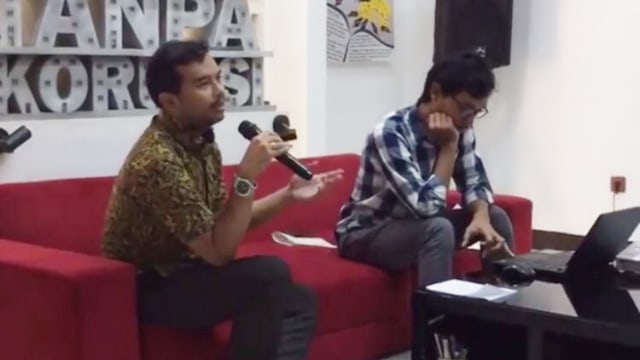 Peneliti ICW Egi Primayogha. (Foto: Mirsan Simamora/kumparan)