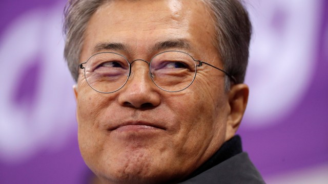 Presiden Korea Selatan, Moon Jae-in (Foto: John Sibley/REUTERS)