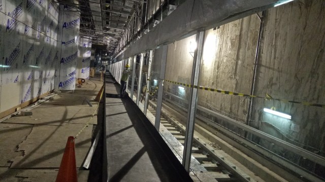 Konstruksi Stasiun MRT Dukuh Atas (Foto: Resya Firmansyah/kumparan)