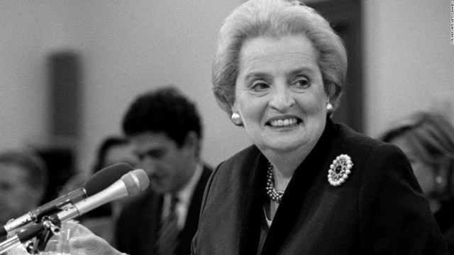 Mantan Menteri Luar Negeri AS, Madeleine Albright (Foto: AFP)