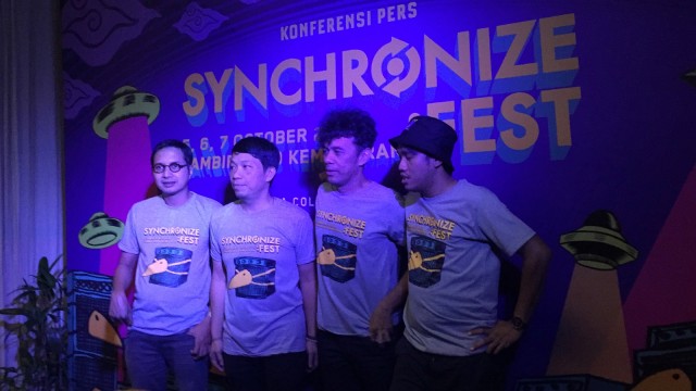Tim Synchronize Fest 2018. (Foto: Alexander Vito/kumparan)