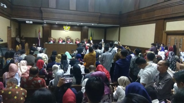 Suasana Sidang Tipikor Nur Alam. (Foto: Aprilandika Hendra/kumparan)