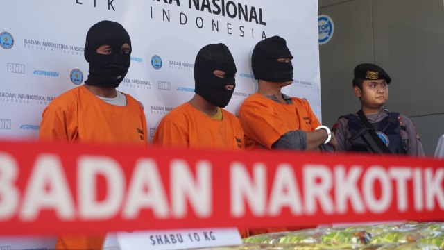 BNN Rilis 32kg Sabu dan 30.151 Pil Ekstasi (Foto: Fanny Kusumawardhani/kumparan)