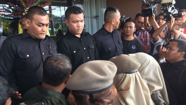 Penolakan pihak Alexis (Foto: Raga Imam/kumparan)