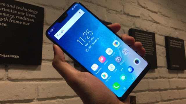 Vivo V9. (Foto: Bianda Ludwianto/kumparan)