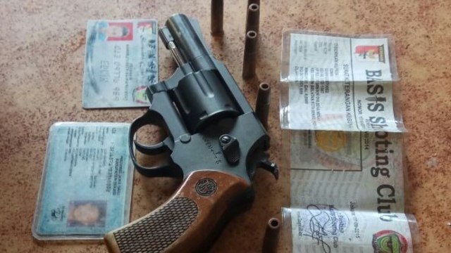Penodong Pistol ke Polisi di GT Kuningan 2 (Foto: Dok, Dirlantas)