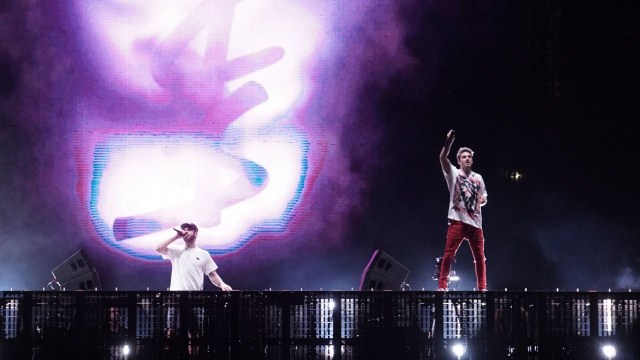 Konser the chainsmoker di JIEXPO Kemayoran (Foto: Irfan Adi Saputra/kumparan)