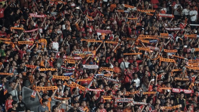 Jakmania. Foto: Nugroho Sejati/kumparan