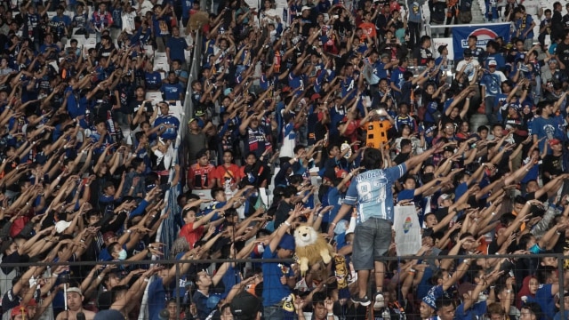 Aremania. (Foto: Nugroho Sejati/kumparan)