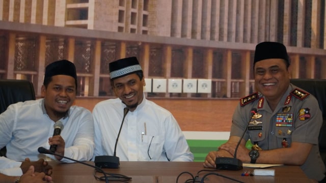Wakapolri temui Syekh Khalid Al Hamoudi. (Foto: Nugroho Sejati/kumparan)