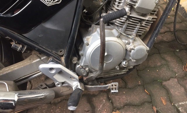 Kick starter (Foto: Citra Pulandi Utomo/kumparanOTO)