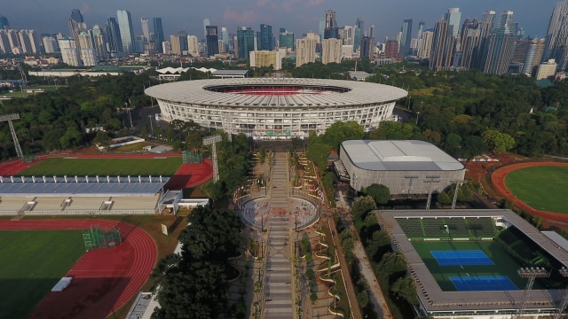 Kompleks Stadion Utama Gelora Bung Karno (Foto: ANTARA FOTO/Wahyu Putro)
