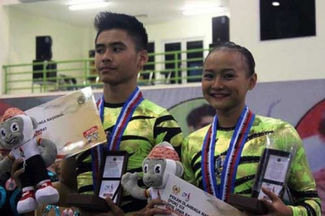 Tekuni Gimnastik, Jadi Juara Tingkat Asia