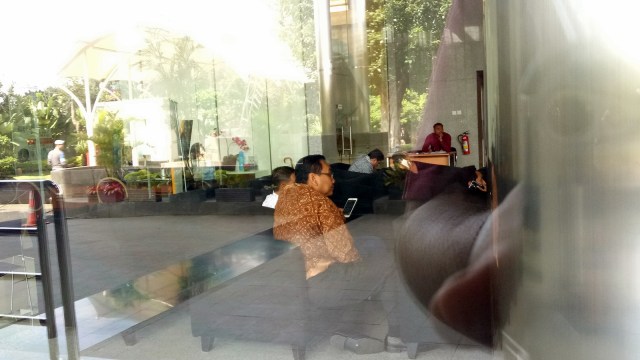 Bambang Wuryanto di KPK. (Foto: Aprilandika Pratama/kumparan)