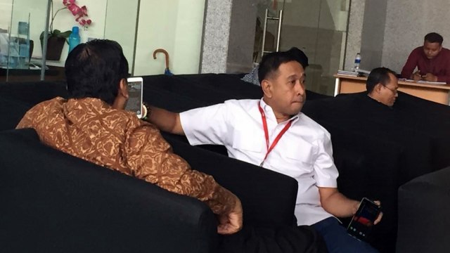 Bambang Wuryanto di KPK. (Foto: Aprilandika Pratama/kumparan)