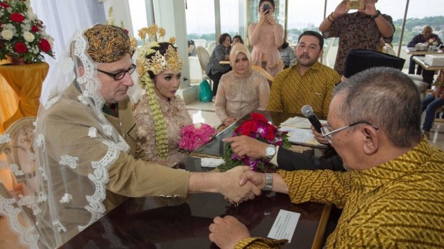 Baby Margaretha menikah. (Foto: Dok.Faisal Thoha)
