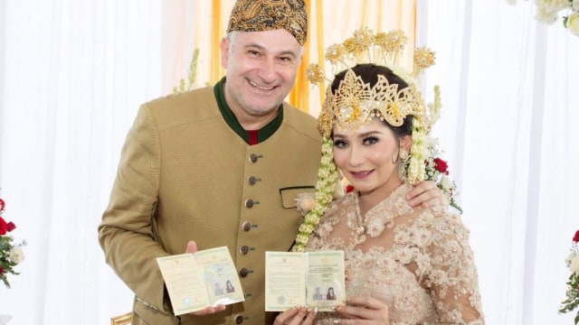 Baby Margaretha menikah. (Foto: Dok.Faisal Thoha)