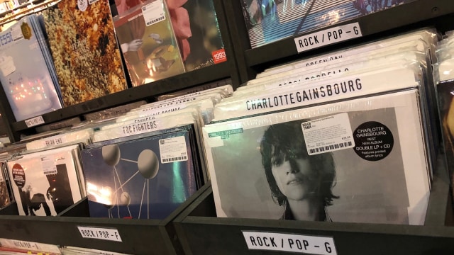 Jelang Record Store Day International 2018. (Foto: Reuters/Shannon Stapleton)