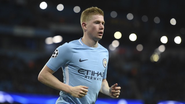 Gelandang Manchester City, Kevin De Bruyne. (Foto: Oli Scarf/AFP)