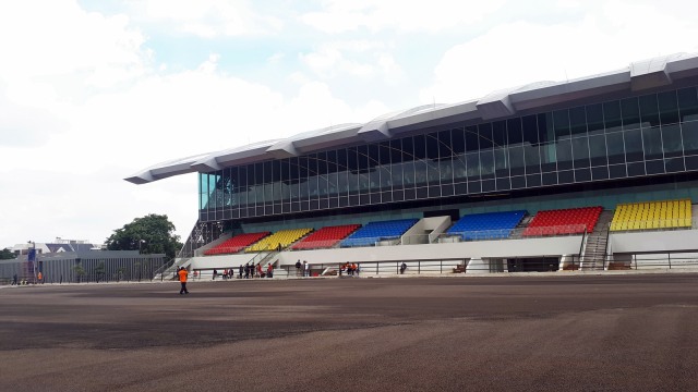 Jakarta Internasional Equestrian Park Pulomas. (Foto: Karina Nur Shabrina/kumparan)