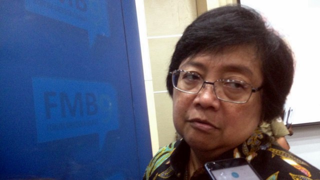 Menteri LHK Siti Nurbaya Bakar. (Foto: Yuana Fatwalloh/kumparan)