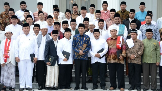 Jokowi bersama Ulama Jawa Barat. (Foto: Dok.Biro Pers Setpres)