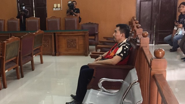 Sidang tuntutan Aa Gatot di PN Jaksel (Foto: Raga Imam/kumparan)