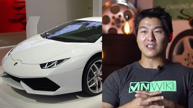 Peter Saddington dan mobil Lamborghini-nya. (Foto: VinWiki/YouTube)