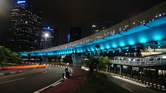 Jembatan layang Simpang Susun Semanggi. (Foto: Helmi Afandi/kumparan)