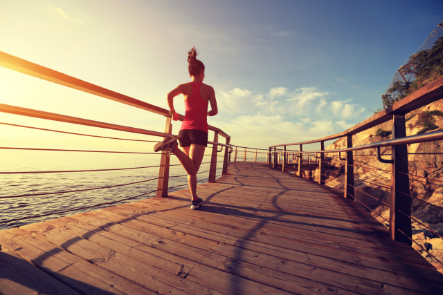 com-Manfaat Jogging Seminggu Sekali (Foto: Thinkstock)
