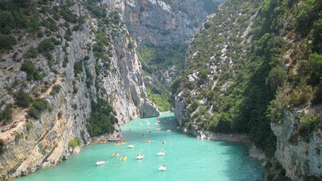 The Gorges du Verdon dan Lac Sainte-Croix. (Foto: Flickr/Laine's Family 2)
