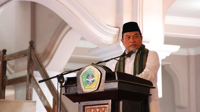 Moeldoko di Pondok Pesantren Darussalam Banyuwangi (Foto: Dok. KSP)